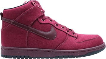 Nike Dunk High Canvas 'Red' 317892-604 Nike Dunk High Canvas 'Red' 317892-604