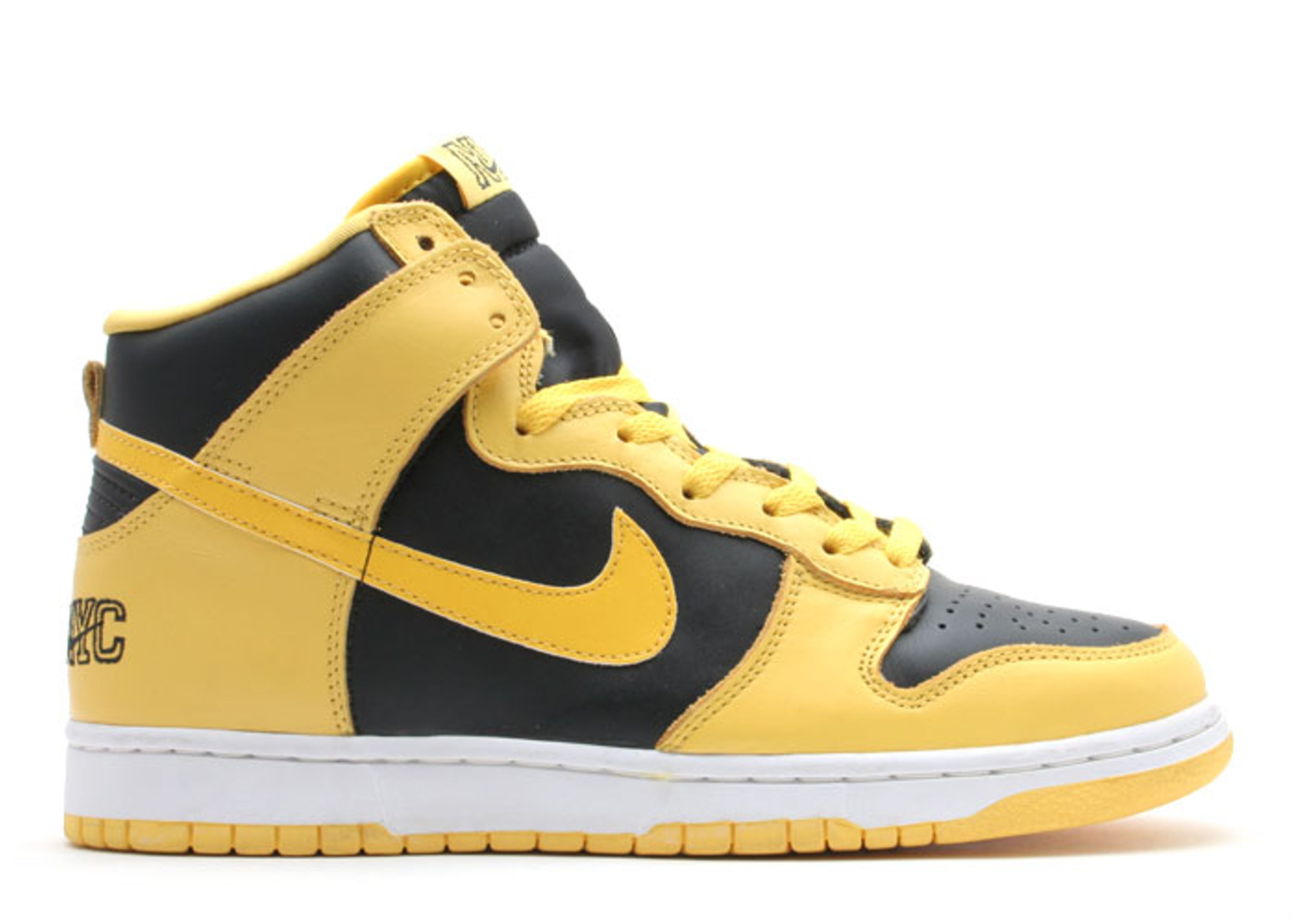 Buy Nike Dunk High Le 'Goldenrod' Amarillo y Negro 630335-072
