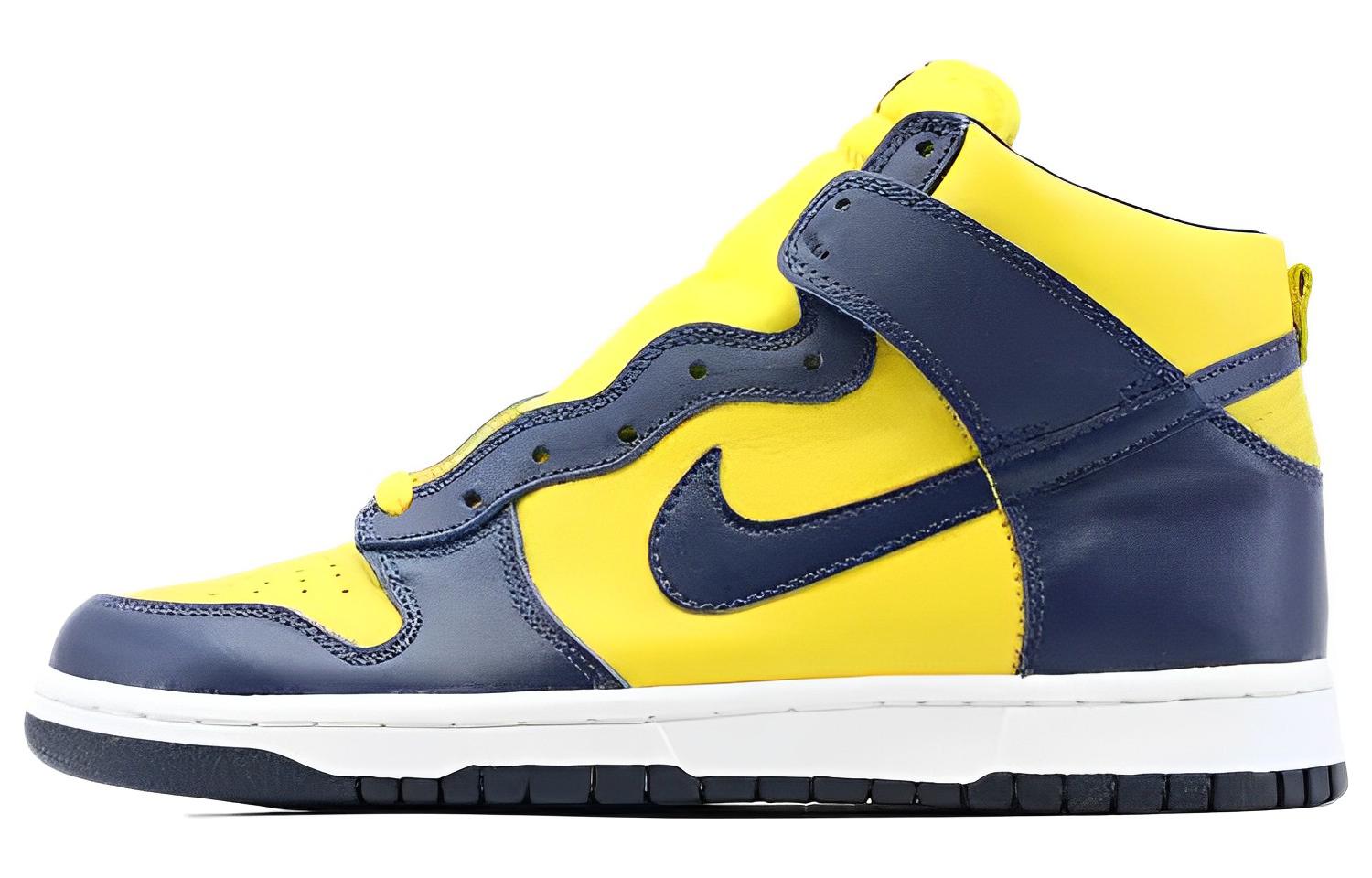 Nike Dunk High LE 'Midnight Navy/Varsity Maize' 630335-471