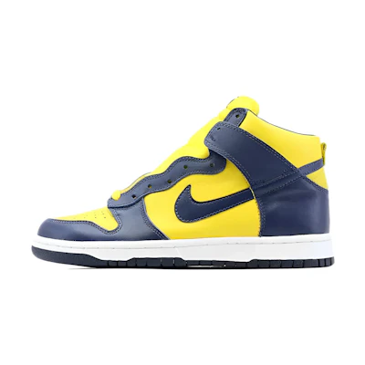 Nike Dunk High LE 'Midnight Navy/Varsity Maize'