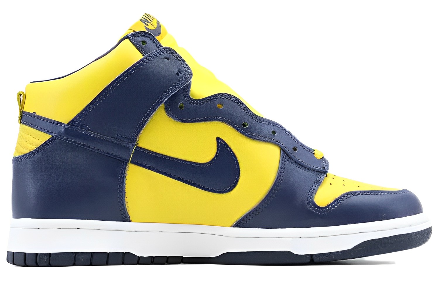 Order Nike Dunk High LE 'Biru Tua/Varsity Maize' 630335-471
