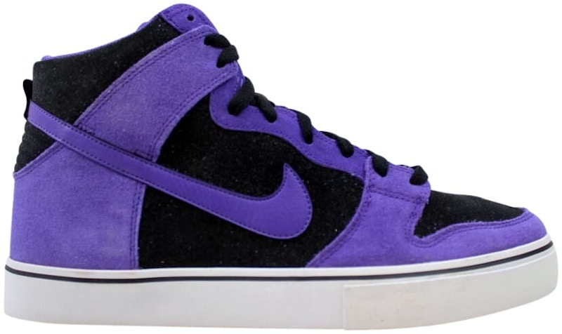 Buy Nike Dunk High LR 'Black Varsity Purple' 487924-050