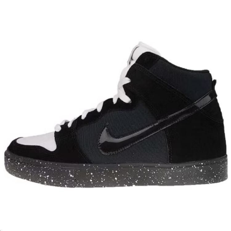 Buy 耐吉Dunk高筒LR '黑白斑点' 487924-004