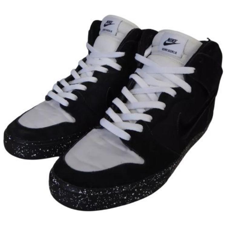 Lookbook Nike Dunk High LR 'Negro Blanco con Motas' 487924-004