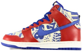 Nike Dunk High Ltd 'News Paper' 308612-641