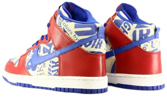 Nike Dunk High Ltd 'Periódico' 308612-641 Shop Nike Dunk High Ltd 'Periódico' 308612-641