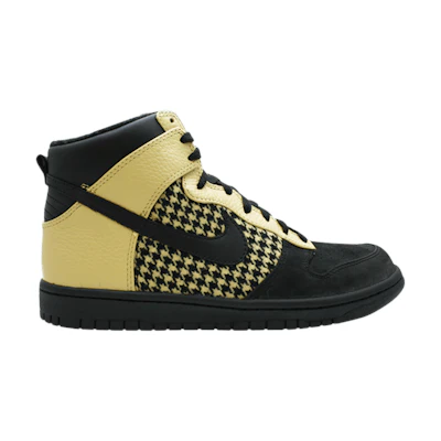 Nike Dunk High PRM 'Black/Gold Dust'