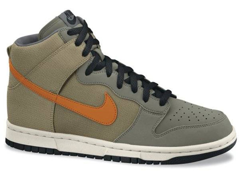 Buy Nike Dunk High Premium 'Classic Olive Mandarin' 317892-381