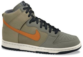 Nike Dunk High Premium 'Classic Olive Mandarin' 317892-381 Nike Dunk High Premium 'Classic Olive Mandarin' 317892-381