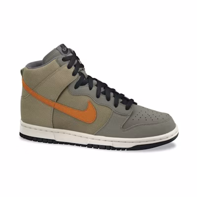 Nike Dunk High PRM 'Classic Olive Mandarin'