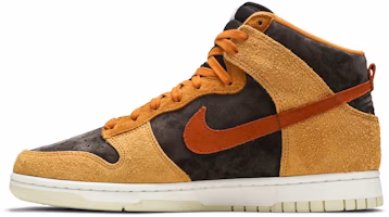 Lookbook Nike Dunk 高筒豪華版 '深咖哩' DD1401-200