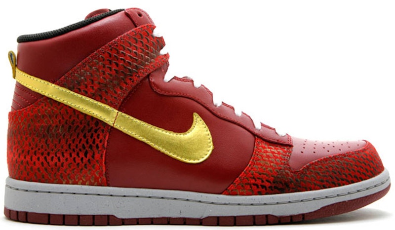 Nike Dunk High Premium 'Red' 317891-671