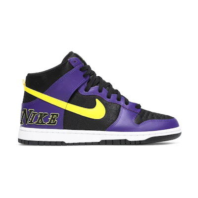 Nike Dunk High PRM EMB 'Lakers'
