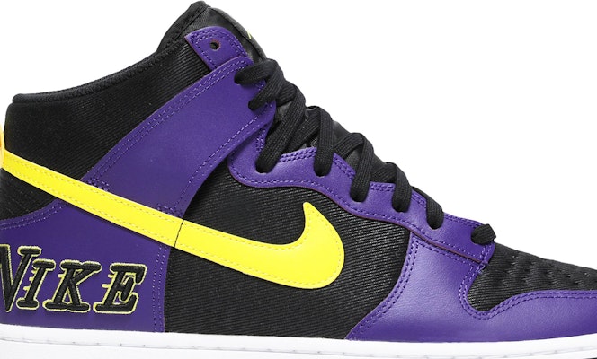 Nike Dunk High Premium EMB 'Lakers' DH0642-001 Order Nike Dunk High Premium EMB 'Lakers' DH0642-001