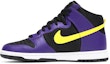 Lookbook Nike Dunk High Premium EMB 'Lakers' Lelaki DH0642-001