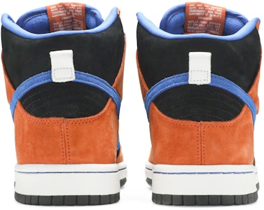 Nike Dunk High Premium SB 'Orange' Sepatu Oranye 313171-841 Details for Nike Dunk High Premium SB 'Orange' Sepatu Oranye 313171-841