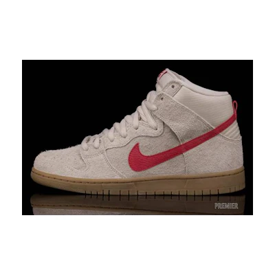 Nike Dunk High Pro SB 'Birch Hyper Red'