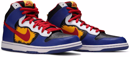 Cheap Nike Dunk High Pro SB ''Comic'' Herrenschuhe 305050-064
