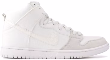 Nike Dunk High Pro SB 'Metallic Summit White' 305050-110 Nike Dunk High Pro SB 'Metallic Summit White' 305050-110