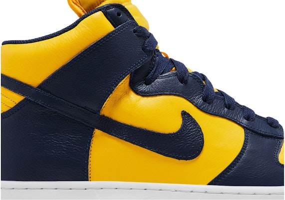 Nike Dunk 高帮QS '密歇根' 2016款 850477-700 Order Nike Dunk 高帮QS '密歇根' 2016款 850477-700
