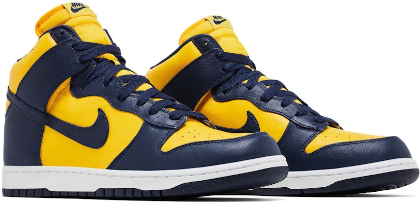 Nike Dunk 高帮QS '密歇根' 2016款 850477-700 Cheap Nike Dunk 高帮QS '密歇根' 2016款 850477-700