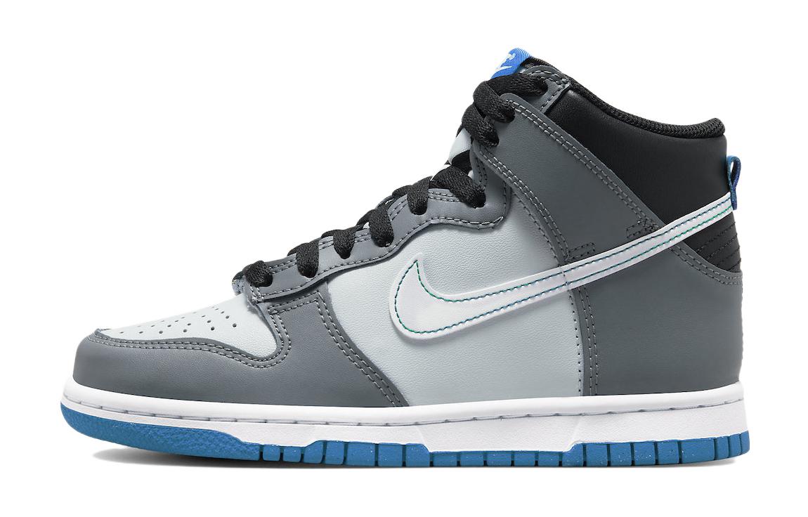 Buy (JR) Nike Dunk High 'Kelabu Sejuk Biru Foto' DB2179-007