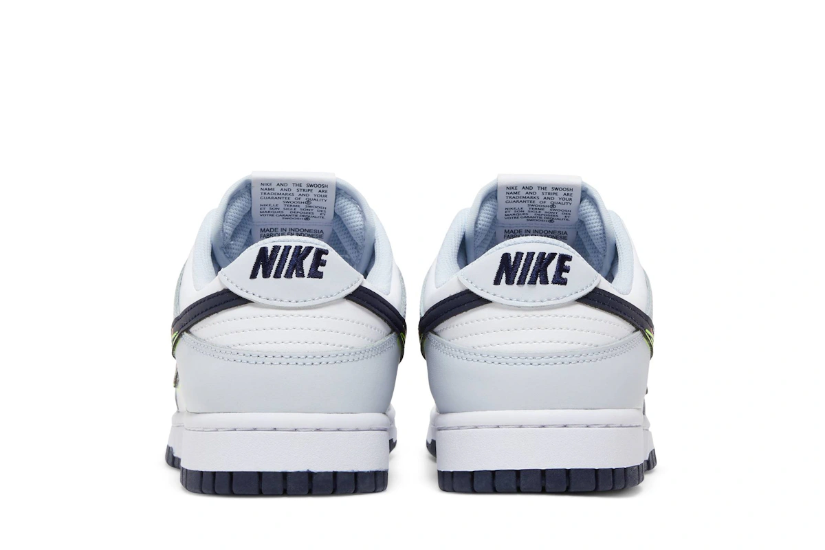 Nike Dunk Low 3D Swoosh 'White Grey Navy' DV6482-100
