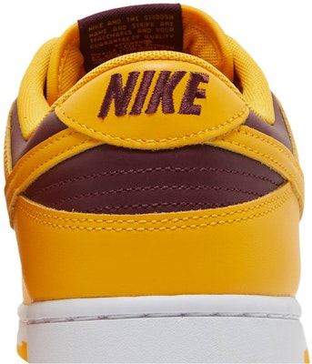 나이키 덩크 로우 '애리조나 스테이트 선 데블스' DD1391-702 Sizing 나이키 덩크 로우 '애리조나 스테이트 선 데블스' DD1391-702