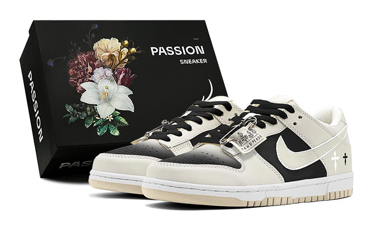 Buy 【定制球鞋】 Nike Dunk Low 秋季出行 莫蘭迪風 秋日楓林 限定鞋盒 防滑 低幫 板鞋 男款 米白