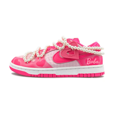 Nike Dunk Low 'Barbie Sweetheart Pink White'