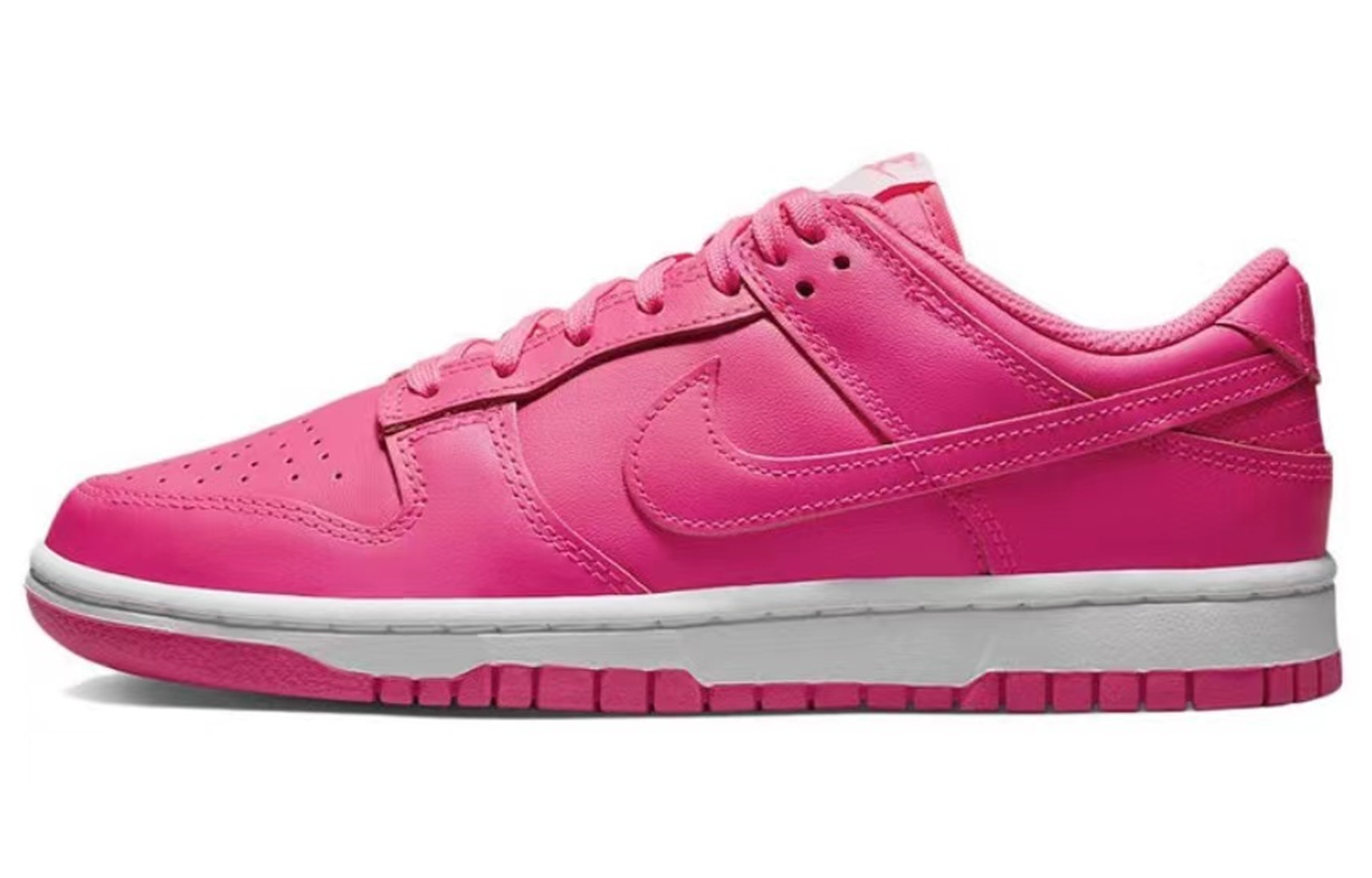 Nike Dunk Low 'Barbie Sweetheart Pink White' 圖 6