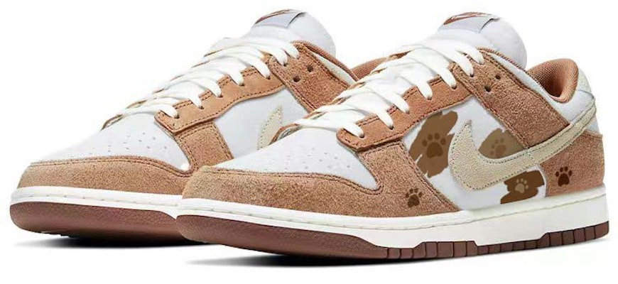 ナイキ ダンク ロー "ベア ホーム" (白/茶) DD1390-100-471302 Lookbook ナイキ ダンク ロー "ベア ホーム" (白/茶) DD1390-100-471302