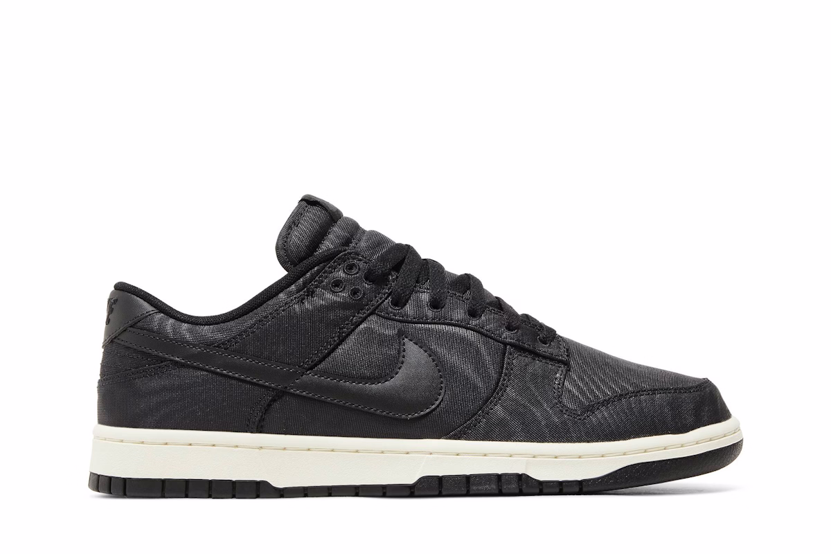 Nike Dunk Low 'Black Canvas'