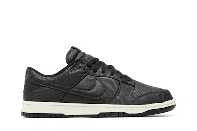 Nike Dunk Low 'Black Canvas'