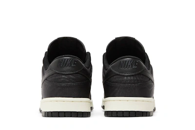 Nike Dunk Low 'Black Canvas'