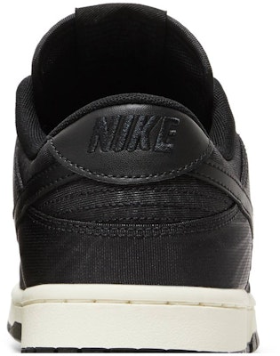 Nike Dunk Low 'Black Canvas' DV7211-001 Sizing Nike Dunk Low 'Black Canvas' DV7211-001