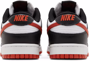Sizing Nike Dunk Low ''Zwart Draak Rood'' DV0833-108