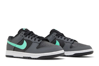 Nike Dunk Low 'Black Green Glow'