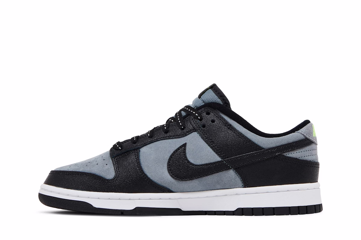 Nike Dunk Low 'Black Grey Green Strike' FQ2205-001