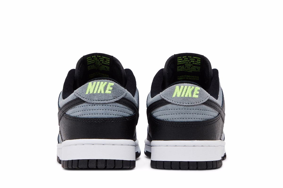 Nike Dunk Low 'Black Grey Green Strike' FQ2205-001