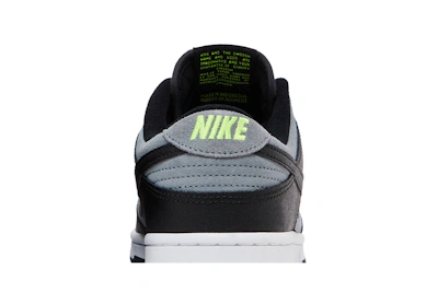 Nike Dunk Low 'Black Grey Green Strike' FQ2205-001