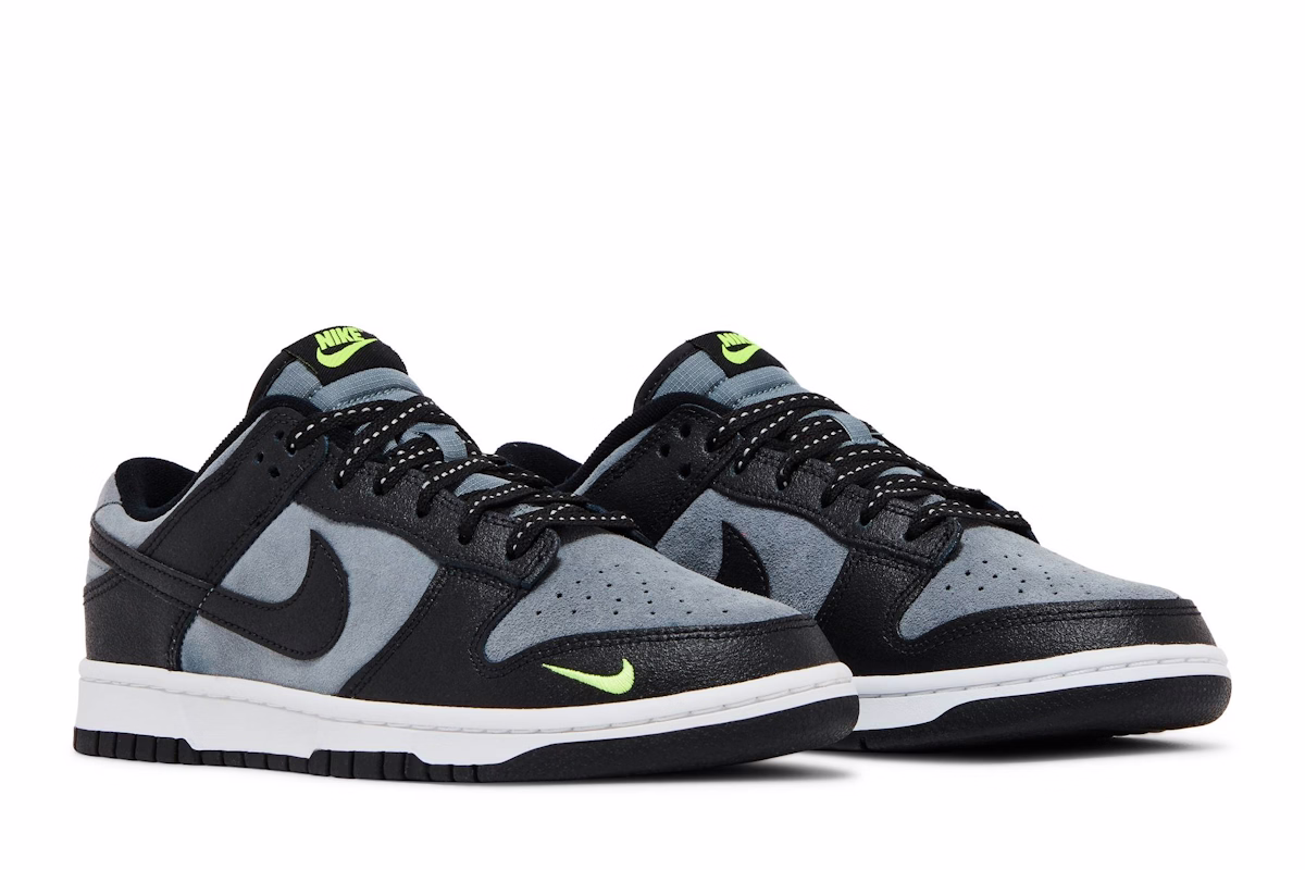 Nike Dunk Low 'Black Grey Green Strike' FQ2205-001