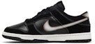 Lookbook 나이키 덩크 로우 '블랙/화이트' (45 characters) FD6923-001