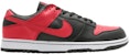 Nike Dunk Low 'Hitam/Merah Sukan' 304714-062