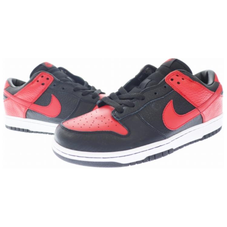 Lookbook Nike Dunk Low 低筒籃球鞋 '黑色/運動紅色' 304714-062