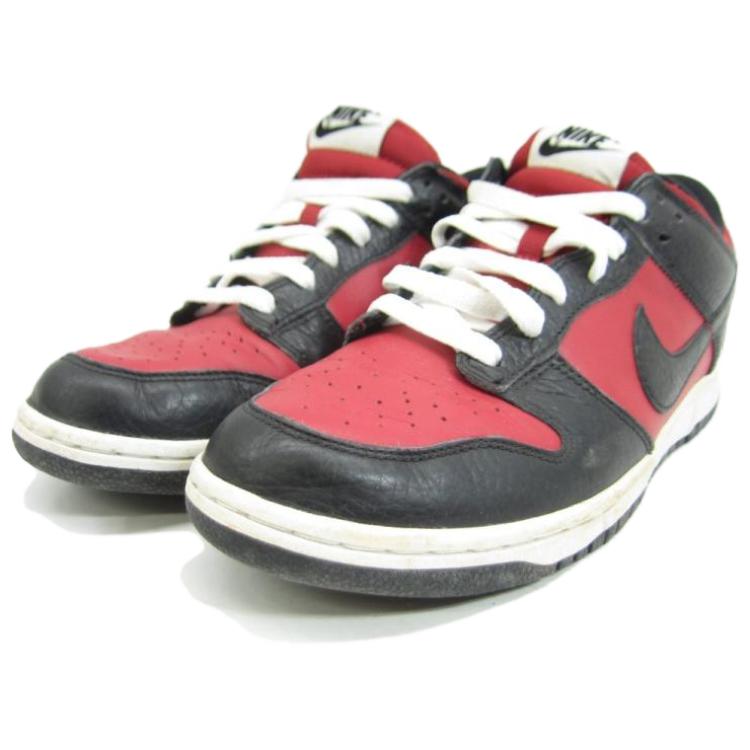 Shop Nike Dunk Low 'Bred' Hitam Merah 318019-601