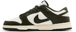 Lookbook Nike Dunk Low 'Cargo Khaki' Lelaki Wanita Sneakers HF5441-102