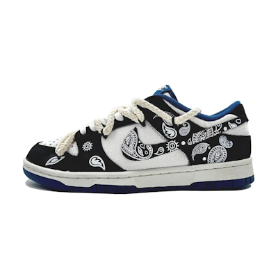 Nike Dunk Low 'Cashew Flower Black White'