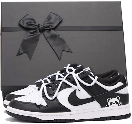 【定製球鞋】 Nike Dunk Low 栗子 特殊鞋盒 解構 高街 低幫 板鞋 GS 黑白 Buy 【定製球鞋】 Nike Dunk Low 栗子 特殊鞋盒 解構 高街 低幫 板鞋 GS 黑白