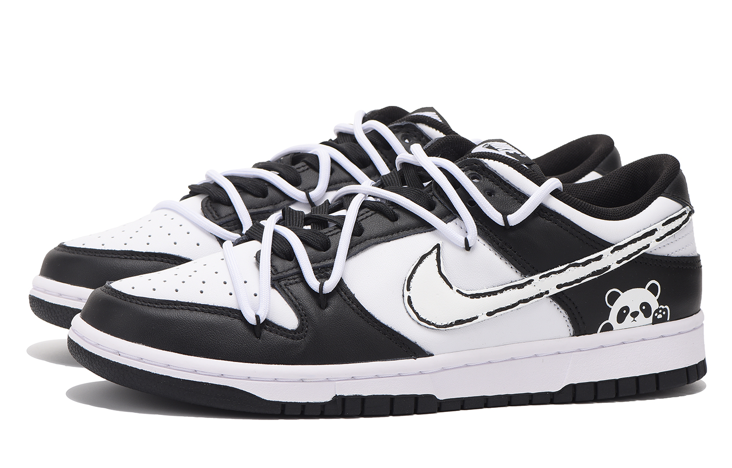 Shop 나이키 덩크 로우 "밤색 팬더" (Nike Dunk Low "Chestnut Panda") DD1391-100-474231
